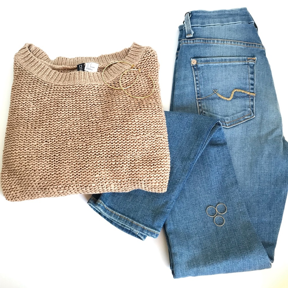 H&M Knit Slouchy Fall Sweater